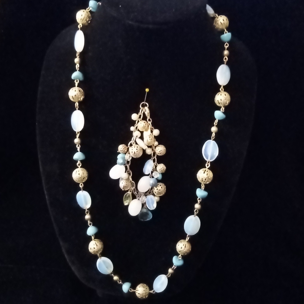Ladies Necklace And Bracelet Set By George